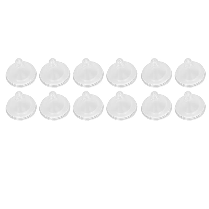 Feeding Nipples, 14Pcs Odorless Baby Bottle Nipple Easy Cleaning for Home