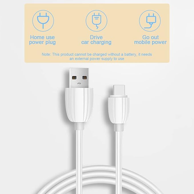 Portable Bottle Warmer Insulation Cover, Baby Milk Heat Keeper Cover with Temperature Adjustment, USB Warmer Bottle Cover for Car Travel