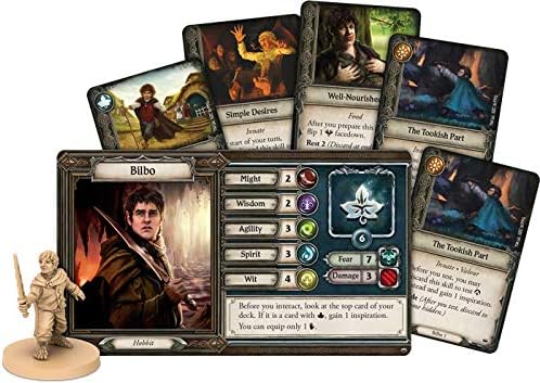 Asmodee The Lord of The Rings Journeys in Middle-Earth Board Game - Epic Cooperative Adventure Game for Kids and Adults, Ages 14+, 1-5 Players, 60+ Minute Playtime