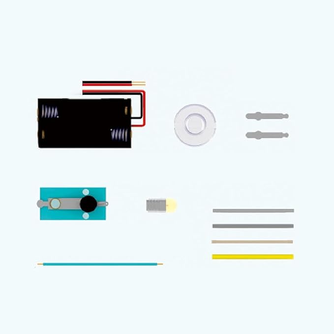 1 Pc Electrical Circuit Experiment Kit, Small Bulb Lights Up Kit Basic Physic Science Playset Educational Kit Use Safety Easy Installation, Learning and Education, Educational Science Kits