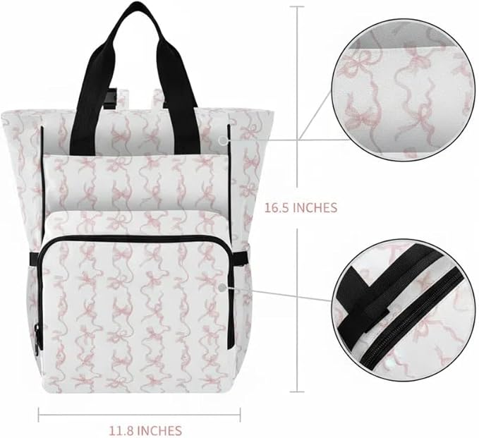 Diaper Bag Backpack,Multifunction Maternity Baby Travel Tote Bag,Large Capacity Changing Bags with Insulted Pocket