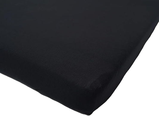 Kyte Baby Soft Crib Sheet - Standard Fitted Crib Sheet Made with Rayon from Bamboo, Ultra-Gentle and Breathable (Midnight)