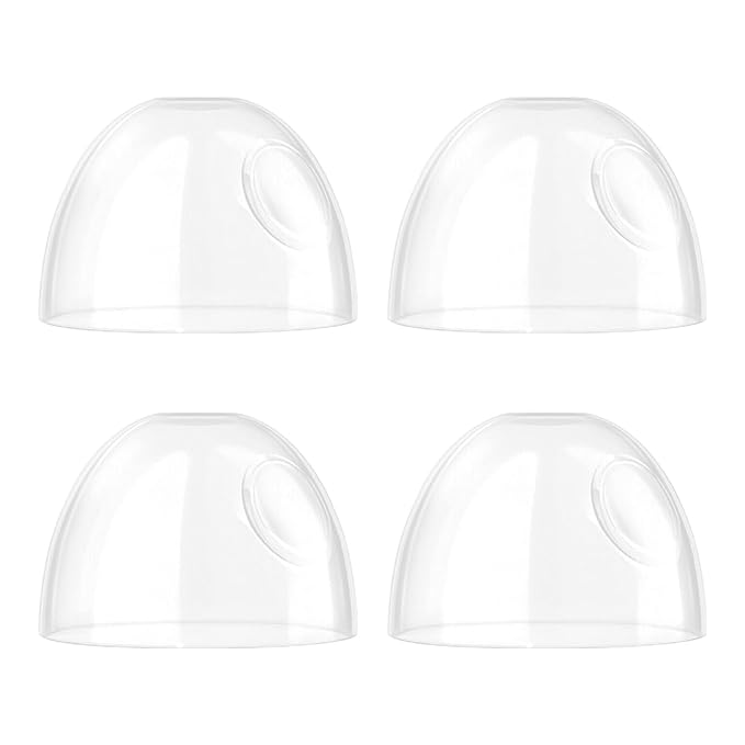 4-Pack Baby Bottle Caps for Philips Avent Natural Bottles, Baby Bottle Lids, Baby Bottle Nipple Caps for Avent Natural Plastic and Glass Bottles