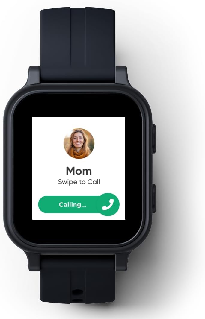 Gabb Watch 3e - Smart Watch for Kids, GPS Tracker, No Social Media or Internet, Fees Required (Dark Gray)