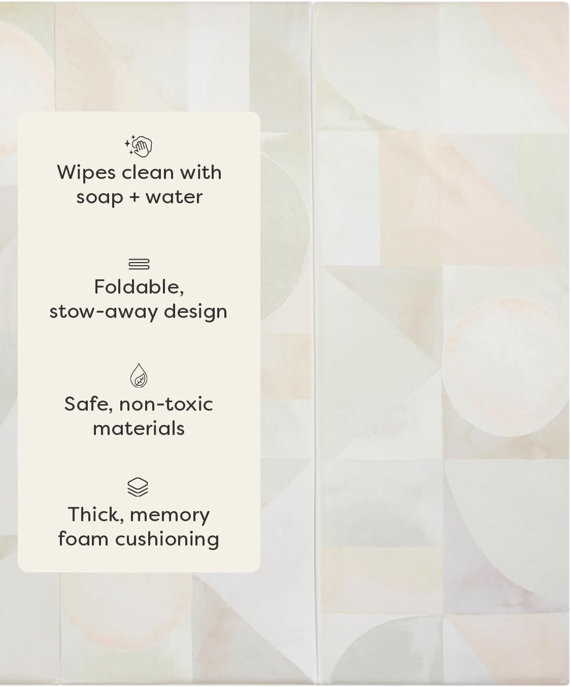 Foldable Baby Tumbling Mat – Foldable Kids Play Mat | Durable, Stylish, and Cushioned Design