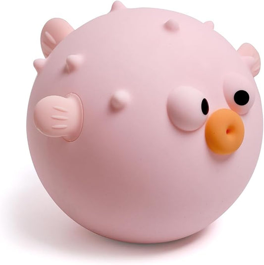 Cute Anemonefish Night Light, LED Squishy Night Lamp, Dimmable Timer Nursery Nightlight for Kids, Rechargeable Touch Lamp, Dorm Decor, Kids Funny Gifts(Pink Fish)