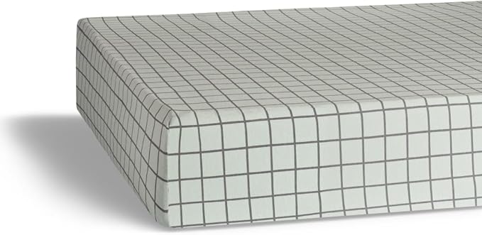 Parker Baby Soft & Durable Fitted Baby Crib Sheets | Snug Fit for Standard Crib Mattresses | Machine Washable, Fade-Resistant & Modern Nursery Designs