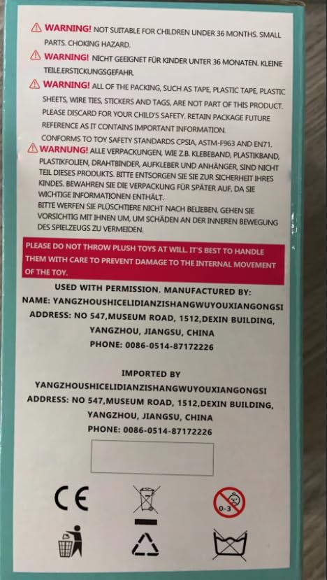 Cuteoy Plush Pink Unicorn Star Projector Musical Adjustable Singing Night Light Stuffed Animals Glowing Plushies Toy Gifts for Kids Birthday Easter Christmas,13''