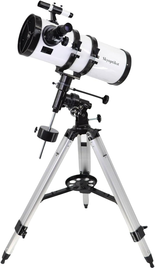 1400x 150 mm Reflector Newtionan Astronomical Telescope High Power Equatorial Mount Star Planet Moon Saturn Jupiter