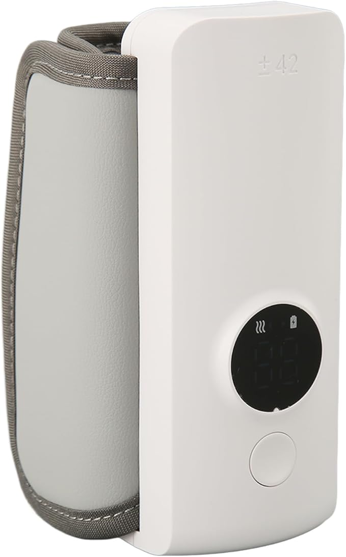 Portable Bottle Warmer, 6 Level Temperature 6000mah Bottle Warmer, USB Rechargeable Universal Bottle Warmer, Portable Bottle Warmer for Travel