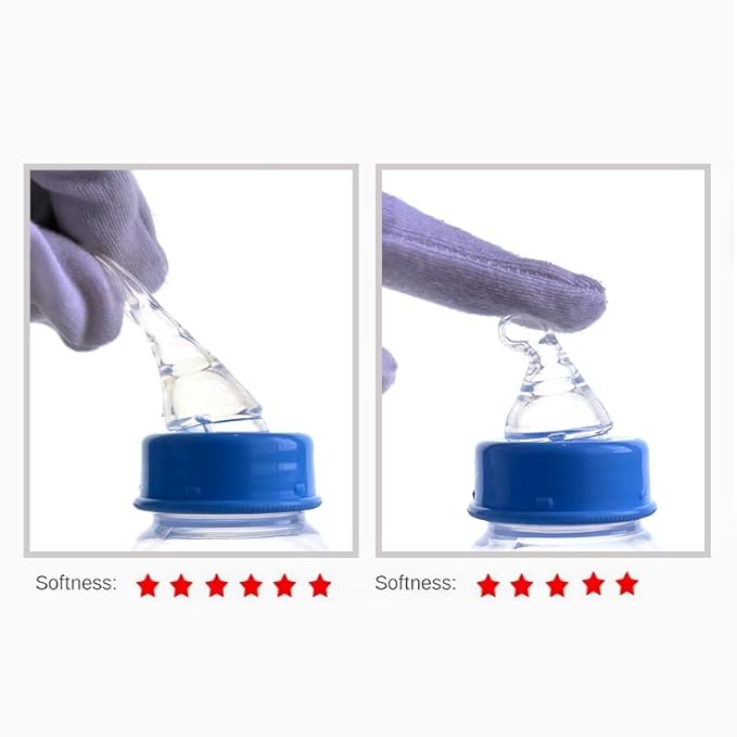 5oz (150ml) 4-Pack Anti-Colic Baby Bottles for Newborns, BPA-Free, Breastfeeding Transition, Vented for Gas & Colic Relief, Ideal for Baby Registry