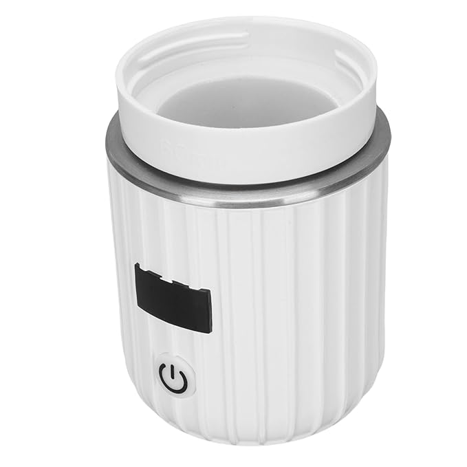 Portable Bottle Warmer, Electric Smart Milk Heater, Materiale ABS, 8000mAH Multifunctional Constant Temperature Cordless Fast Heating Milk Warmer for Travel