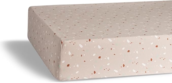 Parker Baby Soft & Durable Fitted Baby Crib Sheets | Snug Fit for Standard Crib Mattresses | Machine Washable, Fade-Resistant & Modern Nursery Designs