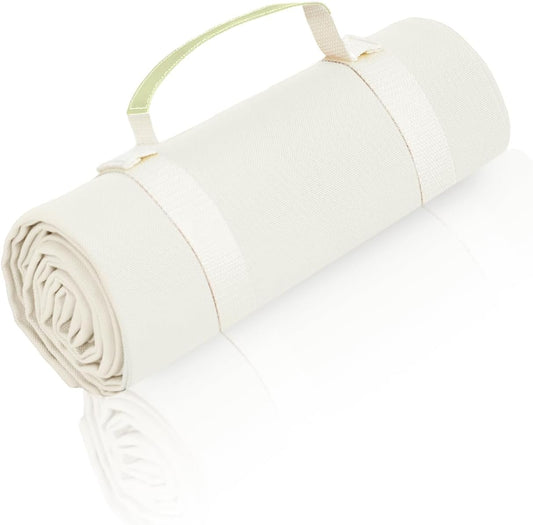 4’9” x 3’3” Compact Minimalist Water Resistant Canvas Mat,Kids/Single Use,Lightweight for Outdoor,Picnic,Beach