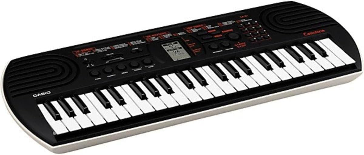 Casio Casiotone SA-81 – Compact Keyboard with 100 Tones & 50 Rhythms | Fun for Beginners | Great for Music Practice and Learning
