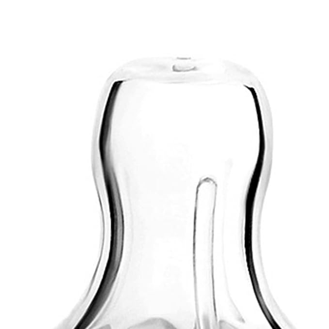 4pcs Bottle Nipples Transparent Soft Silicone Baby Bottles Nipples for 6 to 12 Month Old Infant