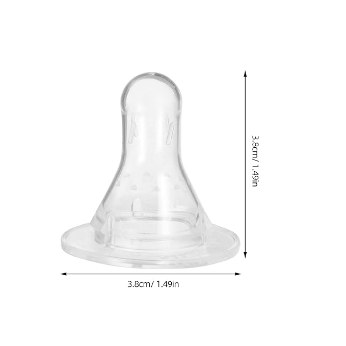 Replaceable Baby Bottle Nipples 10pack Silicone Nipple Sucker for Nursing Bottle for Lamb Pig Calf Cow