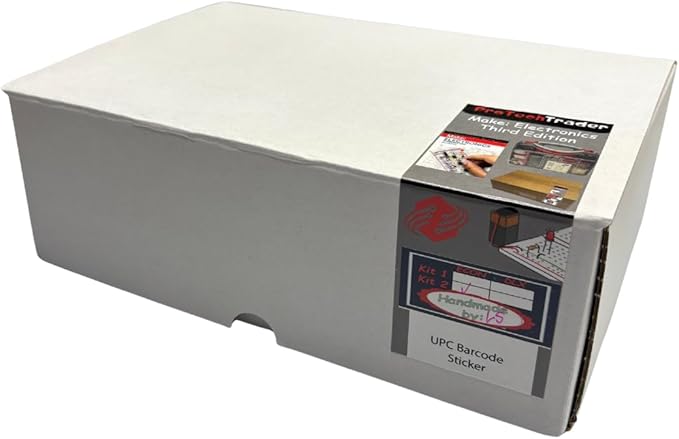 Make: Electronics Third Ed Kit 2 Economy - Beginner, Intermediate, & Advanced (Teen - Adult) Component Pack That Follows The Experiments in Make: Electronics 3rd Ed by Charles Platt