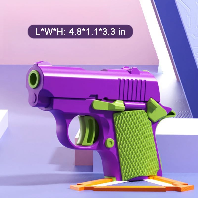 2024 New 1911 Model Radish Fun and Safe Toys,Fidget Toys Suitable for Relieving ADHD and Anxiety,Stress Relief Funny Toys for Adults,The Fun Gift for Adults and Kids (Purple / 1 PCS Pack)