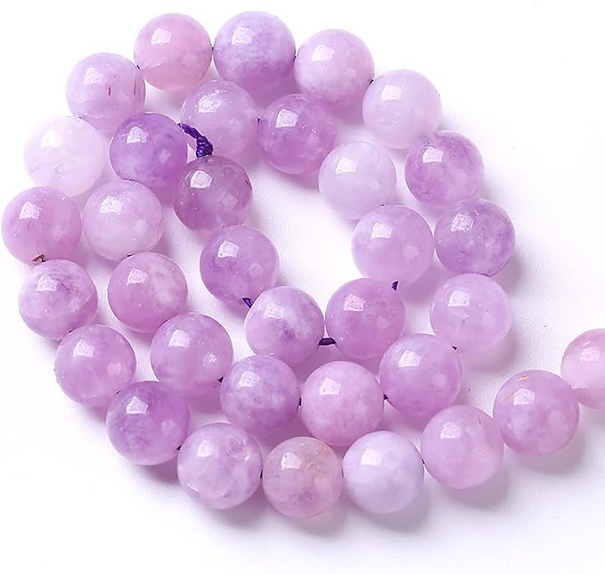 10MM 36PCS Natural Stone Lavender Amethyst Crystal Beads for Jewelry Making DIY Bracelet