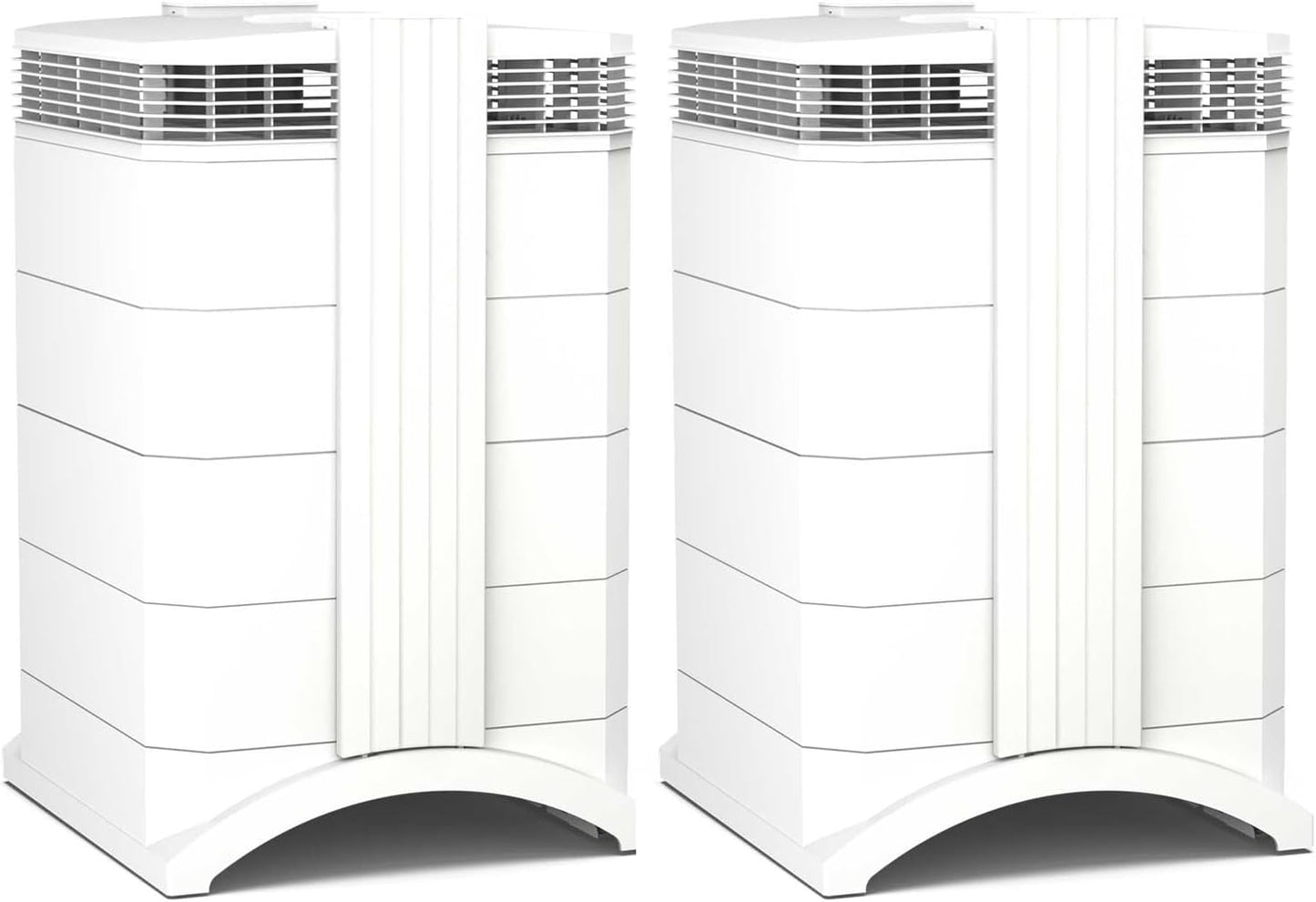 IQAir HealthPro Compact XE Air Purifier - 2-Pack - Compact HyperHEPA Fration for Rooms up to 2480 sq ft - Allergens, Smoke, Dust, Mold, Pet Dander, Swiss Made, WiFi Enabled