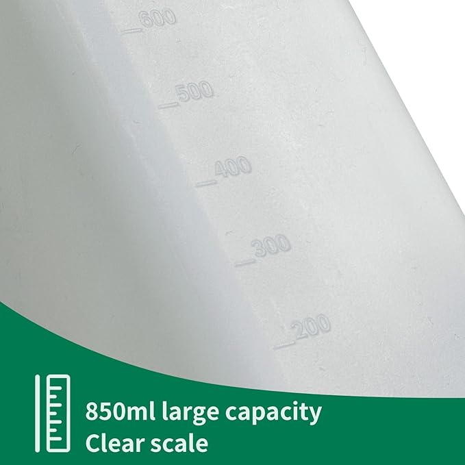 Lamb Bottle Baby Goat Nipples 850ml Milk Feeding Bottle & 5pcs Pritchard Nipples for Baby Sheep Goat Calf Puppy