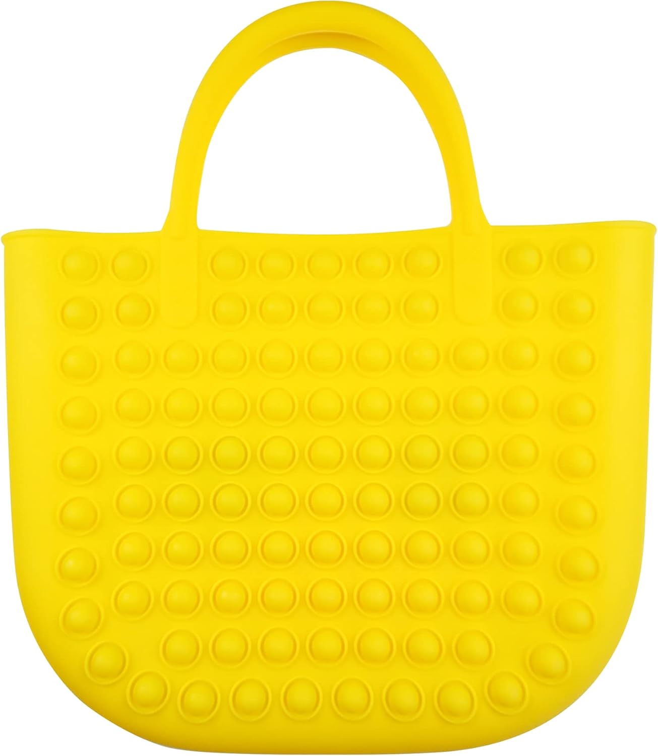 BABANA Fidget Purse for Girls - Bubble Push Pop Bag with Crazy Eyes, Silicone Fidget Handbag Toy for Kids | Birthday, Easter