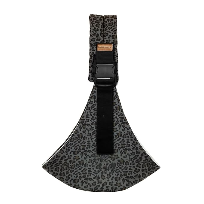 Baby Sling Carrier,Baby Sling,Toddler Carrier,Adjustable and Non-Slip Hip Seat Carriers Carrying 10-30 lbs(Grey Leopard)