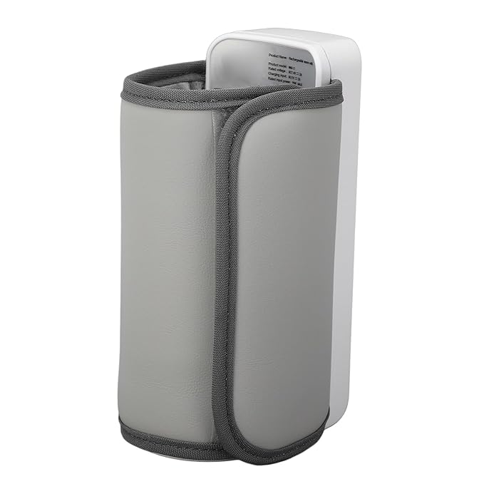 Portable Bottle Warmer for Breastmilk or Baby Formula, 6000mah Travel Warmer for Baby Bottles Infant Milk Warmer Sleeve with Temp Display, Fast Heating & Long Lasting Warming