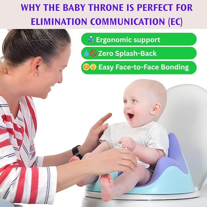 Pediatrician-Approved Squat Position for Easier Pooping & Elimination Communication (EC) | 7-in-1 Potty Training Seat | Includes Footrest, Step Stool & Toddler Toilet Seat | Reduces Diaper Waste