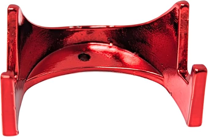 Generic Military Challenge Coin Display Stand - Solid Metal with Anodized Finish - US Vet. Business (Crimson), Gold, Silver, Black