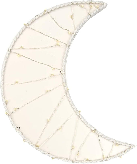 Lambs & Ivy Signature Moon LED Light Up Wall Decor/Wall Hanging