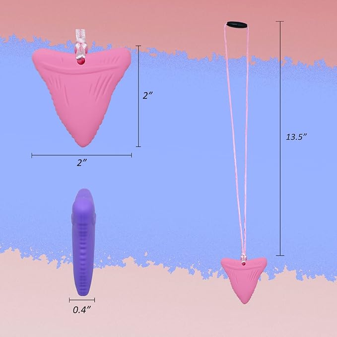 Sensory Chew Toys for Autistic Children Girls, Silicone Oral Motor Aids Chewies for Kids Sensory Need- Reduces Chewing Fidgeting for Kids Adults Chewer