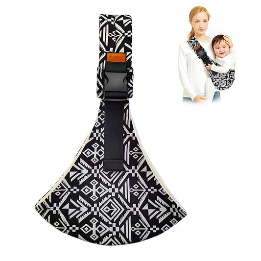 Baby Sling Carrier,Toddler Carrier, 2025 New Baby Sling,Portable and Lightweight Sling,Non-Slip Hip Seat Carrying 10-30lbs(Blacksail)