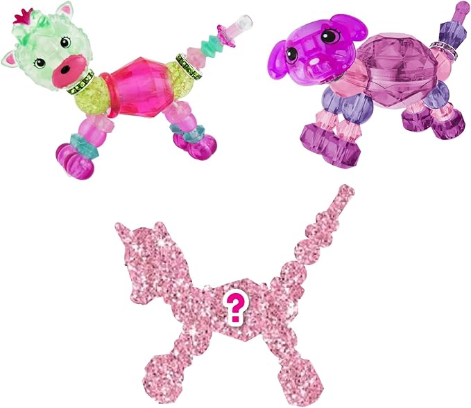 Twisty Petz 3-Pack Lava Puppy & Twisty Terrier - Includes 3 Collectible Petz: 2 You See, 1 Surprise! Adorable, collectible petz transform into friendship bracelets, necklaces, and accessories. Ages 6+