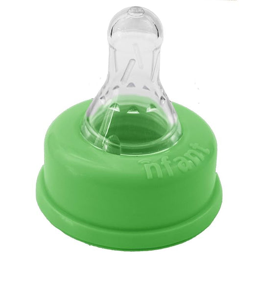 nfant | 3X Standard Flow Nipple, Green (27ml/min), 4-Pack