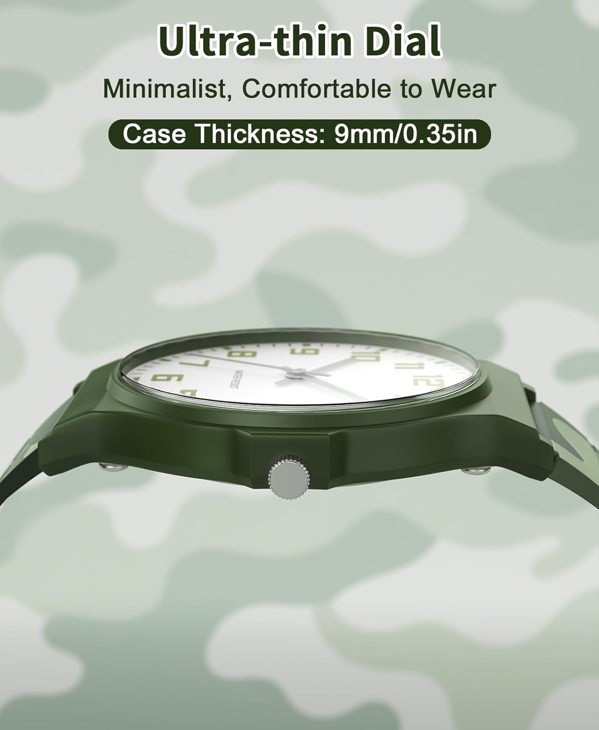 Kids Analog Watch Boys Girls, 30M Waterproof, Sports Watch for Boys, Easy to Read Children's Thin Dial Wrist Watches with Soft Band, for Ages 5-15 Kids Great Birthday Gifts Christmas Day