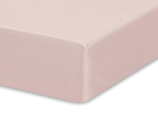 Crib Fitted Sheet by Pure Bamboo - Genuine 100% Organic Viscose Derived from Bamboo, Luxuriously Soft, Ultimate Cooling, Fits Standard Size Crib Mattress (Pink)
