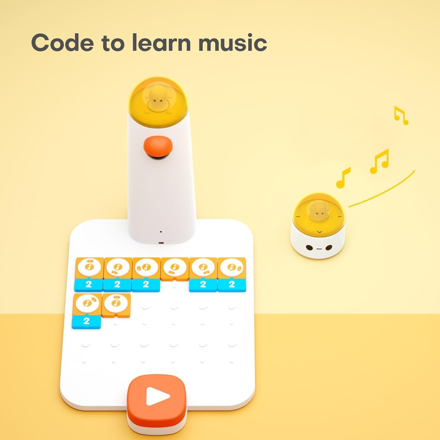 Coding Set Pro STEM Robot for Kids Ages 4+, Coding Robot for Kids to Learn Early Programming, Educational Toy for Homeschool & Classroom Ages 4-10