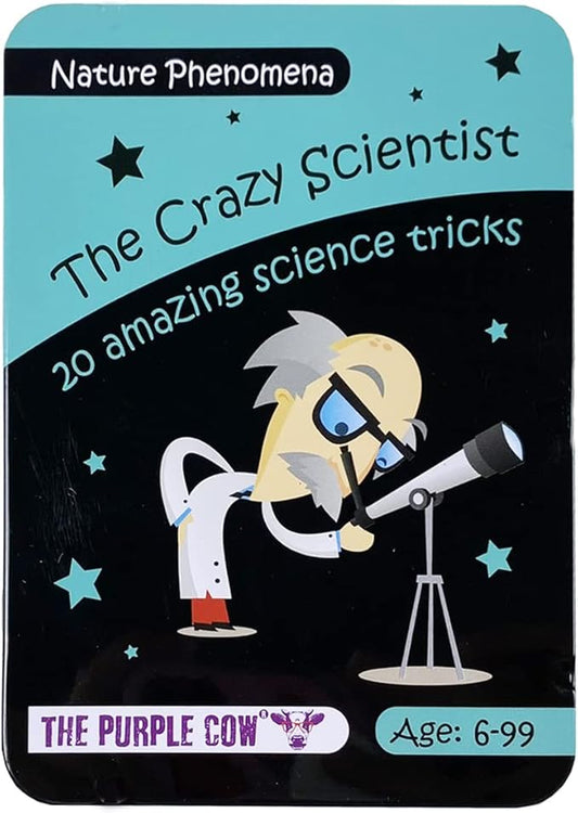 The Purple Cow, The Crazy Scientist- 'Nature Phenomena', Science Activity Card Set for Girls and Boys, Ages 6 and Older, Instructions Inside – Amazing STEM Learning