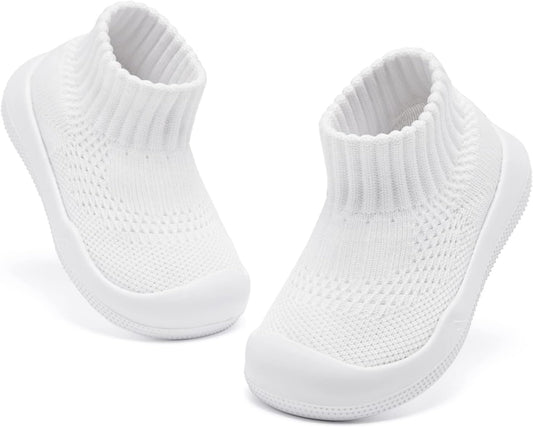 Engtoy Baby Shoes & Socks - Non-Slip Breathable Slippers with Soft Rubber Sole - Baby Boys & Girls Slip On Sneakers