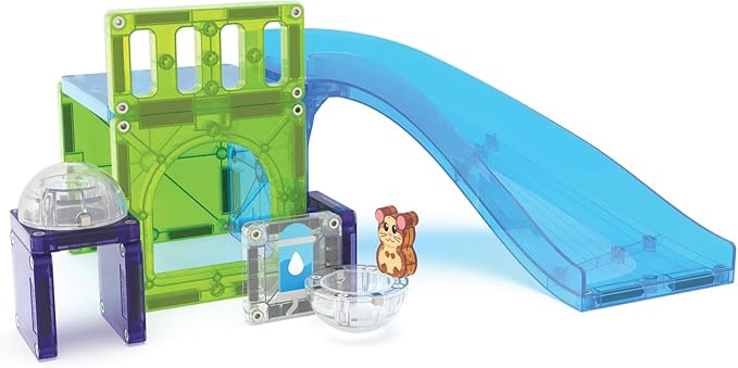 MAGNA-TILES Hamster Ball 13-Piece Magnetic Construction Set, The Original Magnetic Building Brand