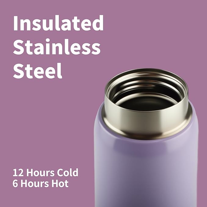 Portable Bottle Warmer for Travel: 7 OZ Heating for Breast Milk Formula & Water-Purple