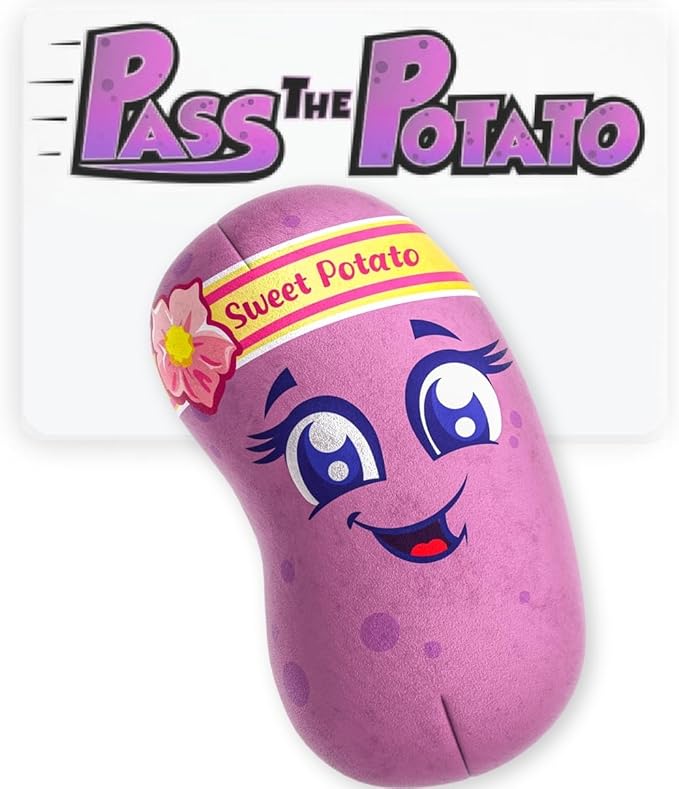 Move2Play, Pass The Potato, Hilariously Wild and Fun Active Play Game | Gift for Kids & Toddlers | Boys & Girls Ages 3, 4-8+ | Indoor/Outdoor Toy| Summer & Camping Fun