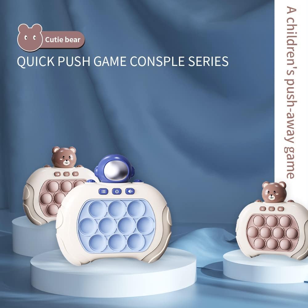 Pop GameToys for Kids 6-12, Fidget Toys for Autism Sensory Toys Mini Games,Bubble Stress Fingertip Luminescence Light Up GameBirthday Gifts for Boys, Girls