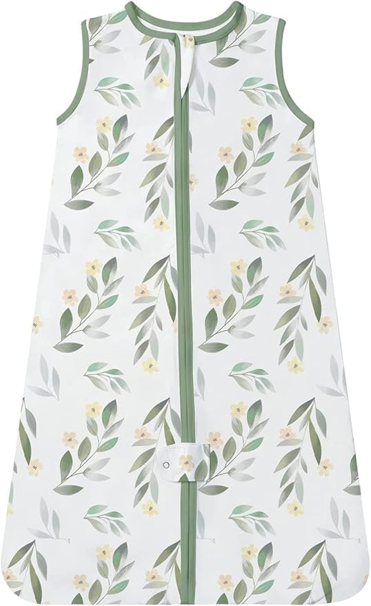 TotAha Light Sleep Sack, Stretchy, Soft, Cozy Wearable Blanket Sleep Bag with 2-Way Safe Zippers for 0-6-12-24 Months 0.5 TOG