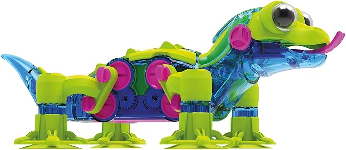Thames & Kosmos GeckoBot 2.0 STEM Experiment Kit | Build a Wall-Climbing Gecko Robot, Improved Design & Suction Cup Technology, Guided Assembly, Fun & Educational Science Gift for Boys & Girls Ages 8+