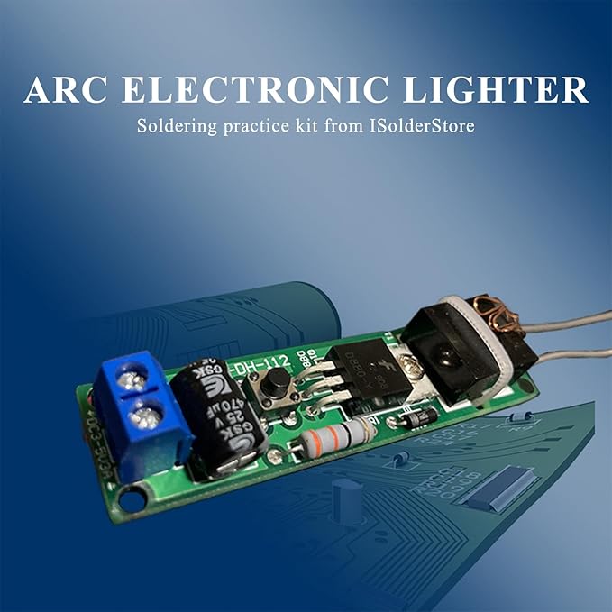 ISolderStore Soldering Practice Kit Electronic Lighter Electronic DIY Kits DIY Soldering Project Solder Kits