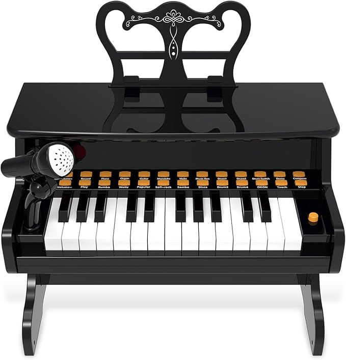 Piano for Kids - 3D High-Fidelity Sound Effects Professional Musical Keyboard Piano Instrument Toys for 3 5 7 9 Years Old Beginners Educational Instruments Birthday Gift