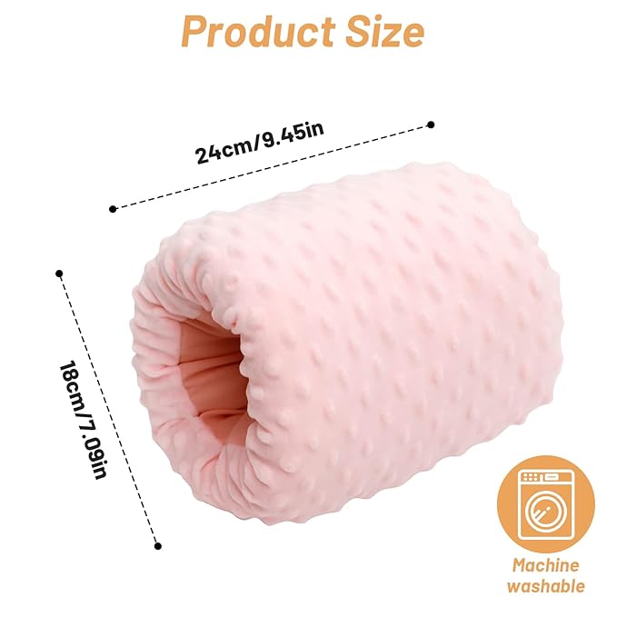 KAKIBLIN Baby Feeding Arm Pillow,Baby Nursing Arm Breastfeeding Pillows Support for Newborn Mom and Babies,Portable and Washable,Ergonomic Nursing Essentials, Travel Pillows for Newborn (Pink A/B)